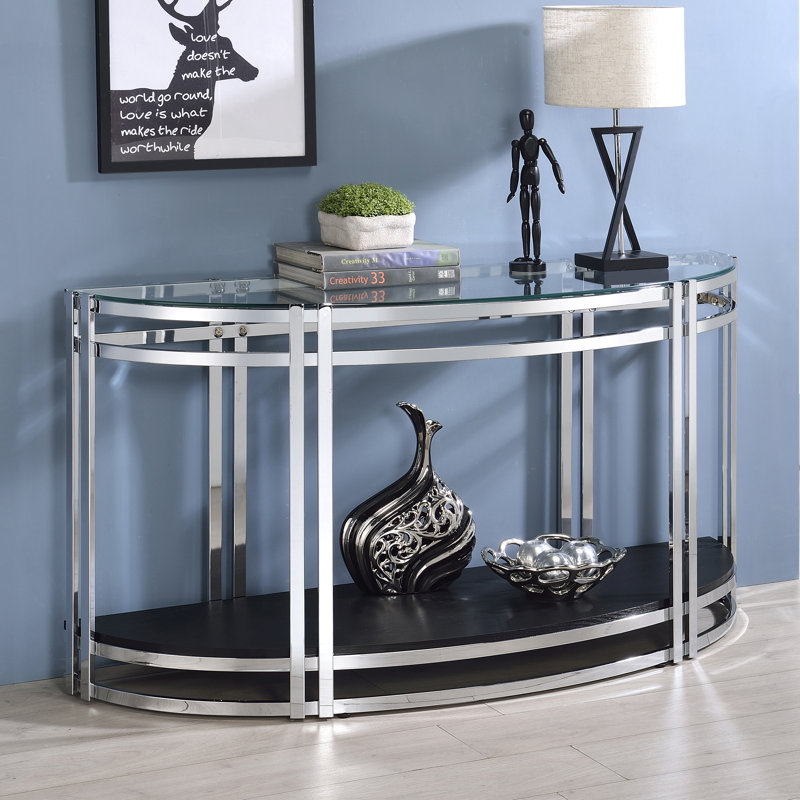 Everly Quinn Eryk 56'' Console Table & Reviews Wayfair
